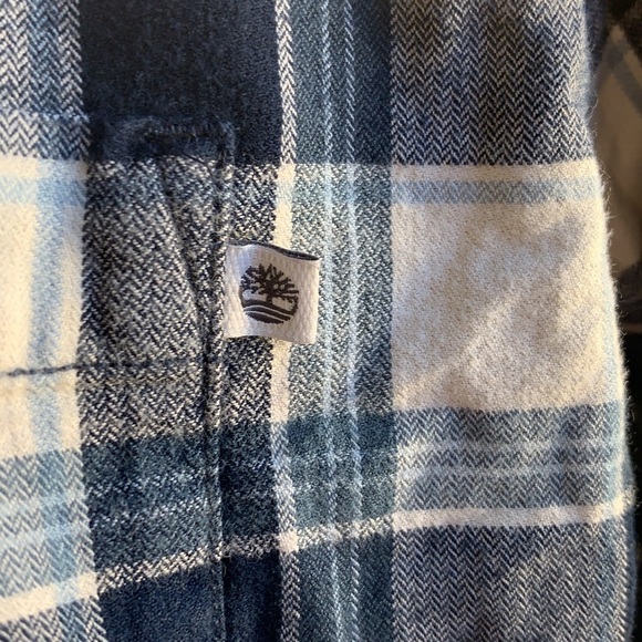 Blue Timberland Plaid XXL Shirt - Picture 12 of 12